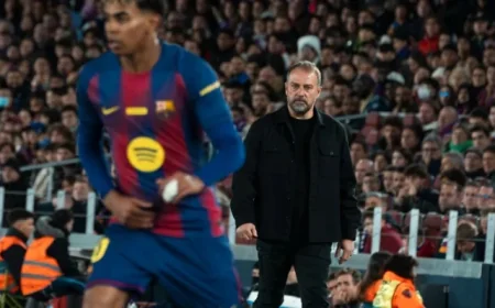 Hansi Flick Defends Lamine Yamal Amid Atlético Madrid Clash Tensions