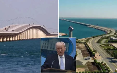 Bahrain and the King Fahd Causeway after the closure alert