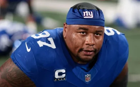 Eight Teams Eyeing Giants Star Defensive Tackle