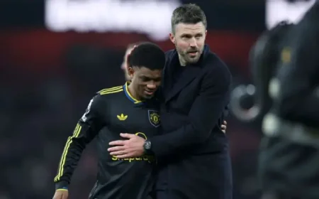 Michael Carrick backed by Amad Diallo as Man United players push for permanent role