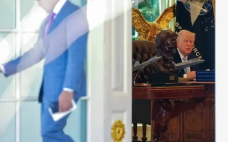 New York Times Reporter Presses Trump on Iran Threats as War Crime Questions Grow