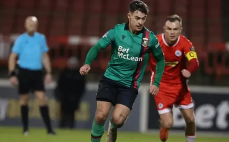 Cliftonville Vs Glentoran F.c. set for tense Irish Premiership evening
