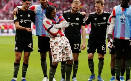 Serge Gnabry and the 3 late-goal celebration mystery that had Bayern laughing