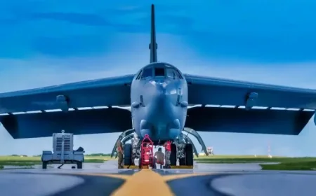 B52 Emergency Over England Amid Iran Strike Flights