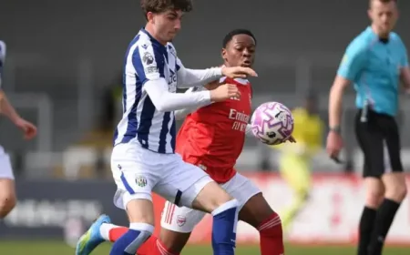 Khari Ranson as Arsenal U21s win 1-0 and seal a play-off place