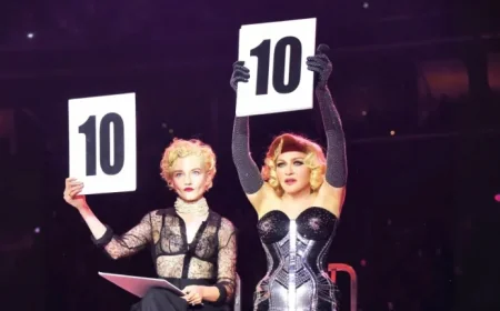 Julia Garner Stars in Madonna Movie Revival in ‘The Studio’ Season 2