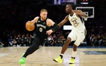 Timberwolves Vs Pacers as the Final Week Tightens