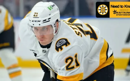 Bruins Vs Hurricanes: Swayman Starts as Boston Closes Road Trip in Raleigh