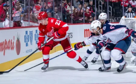 Blue Jackets Vs Red Wings: One Streak Ends, and a Playoff Push Gets Sharper