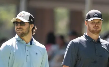 Sam Darnold and a Wedding Party Full of NFL Names Reveal How Close the League Really Is