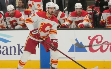 Calgary Flames face a deeper test after Kevin Bahl exits with lower-body injury