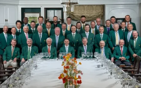 Rory McIlroy Honored at 2026 Masters Champions Dinner for Grand Slam Achievement