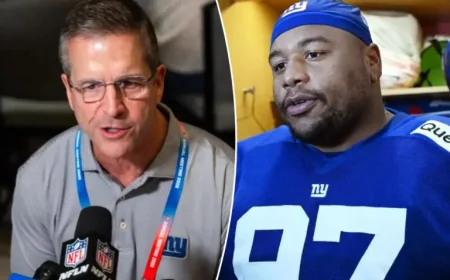 John Harbaugh: Giants Covet Dexter Lawrence Amid Business Considerations