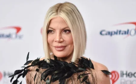 Tori Spelling Addresses California Car Crash with Seven Children