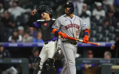 Astros – Rockies as the series turns on Wednesday afternoon