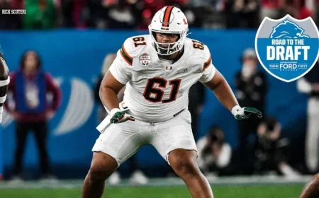 Detroit Lions Eyeing 5 Promising Tackles for 2026 NFL Draft