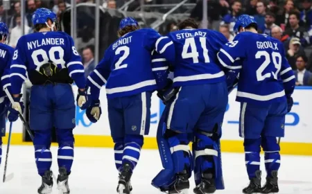 Urgent Capitals – Maple Leafs update: Stolarz leaves early with injury