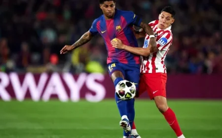 Key Takeaways: Barcelona Falls 0-2 to Atlético, Cubarsí Sees Red