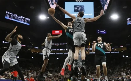 Spurs Vs Trail Blazers: Fox Leads San Antonio Past Portland 112-101
