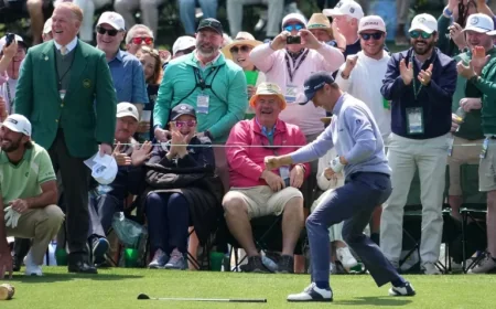 Justin Thomas Stuns with Par 3 Ace Against Spieth and Homa at Masters