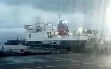 Stena Line Cancels 2 Fishguard to Rosslare Sailings as Adverse Weather Disrupts Travel
