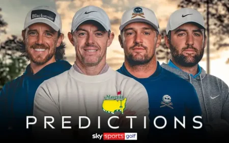 Masters 2026: Scottie Scheffler, Rory McIlroy and the pressure of staying on top