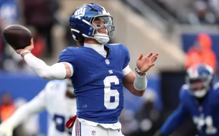 Giants’ Coordinator Matt Nagy Praises Jaxson Dart: “This Kid Stands Out”