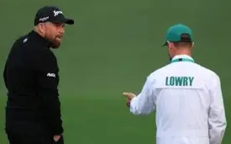 Shane Lowry at Augusta as 2025 approaches