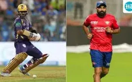 Kkr Vs Lsg: Weather, dew and Rahane-Shami duel could shape Eden Gardens showdown