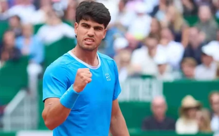 Tomás Martín Etcheverry Faces Alcaraz’s Clay-Test in Monte-Carlo Round of 16