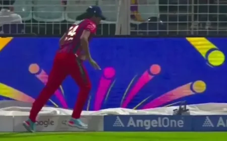 Digvesh Rathi and the Eden Gardens boundary call as scrutiny deepens