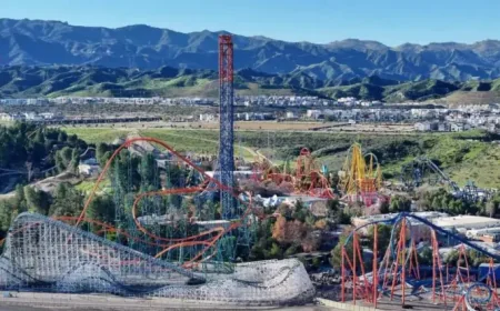 Six Flags Magic Mountain takes a $533 million hit as write-down rattles park value