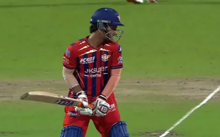 Ayush Badoni Reaches 1,000 IPL Runs: 2 Milestones, 1 Frustrating Ball at Eden Gardens