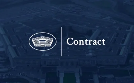 U.S. Department of War Signs Contracts for April 8, 2026