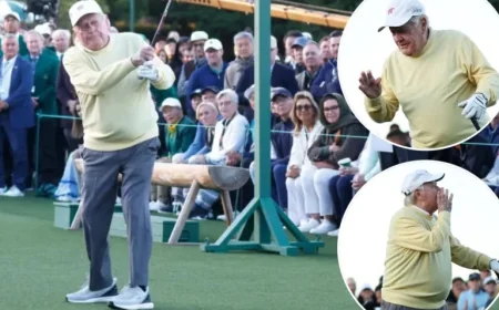 Jack Nicklaus Reveals Health Struggles Following Concerning Masters Tee Shot