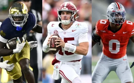 Top 16 Prospects, Including Love and Simpson, Attend 2026 NFL Draft