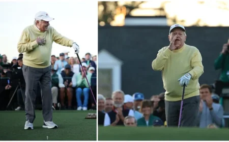 Jack Nicklaus Opens Masters with Off-Target Tee Shot, Fans Scramble
