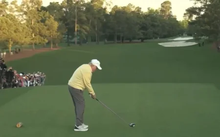 Jack Nicklaus Quips About His Viral Masters Tee Shot
