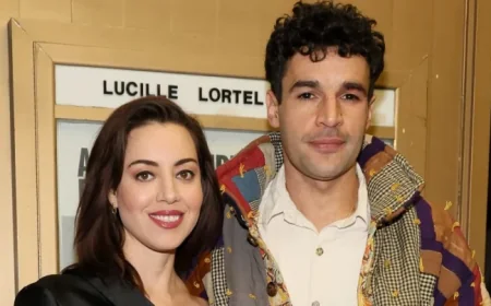 Aubrey Plaza and Christopher Abbott Expect a Stylishly Cool Baby