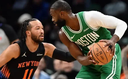 Celtics Vs Knicks: Brown Ruled Out as Boston Chases Atlantic Clincher