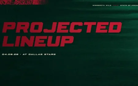 Wild Vs Stars as the playoff race tightens