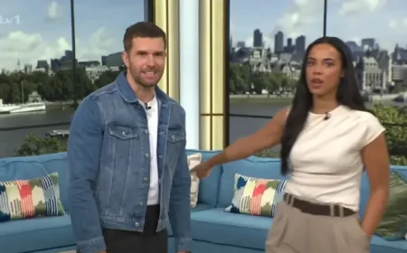 Joel Dommett at the baby countdown as 2025 approaches