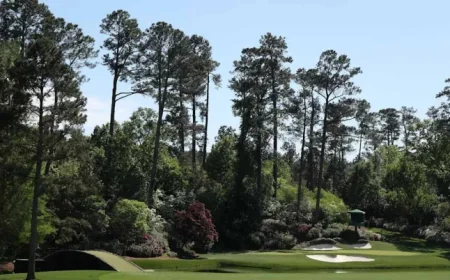 Masters Field Faces Challenging Conditions Under Sunny Skies at Augusta National