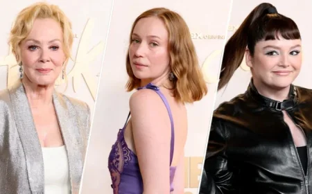 Hannah Einbinder and Jean Smart Shine on ‘Hacks’ Red Carpet