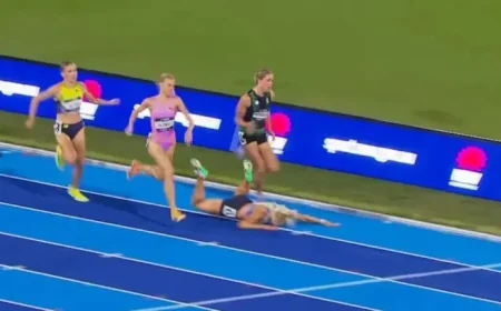 Jess Hull crashes out in dramatic national final