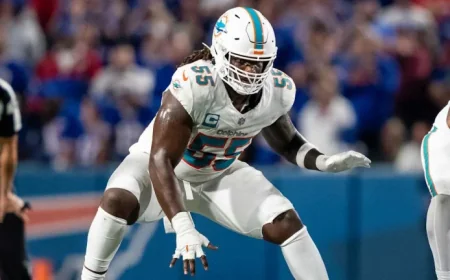 Dolphins’ Aaron Brewer Reacts Strongly to Jaylen Waddle Trade Decision