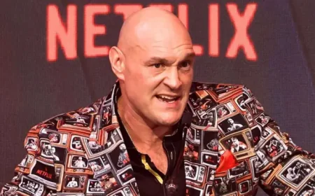 Oleksandr Usyk and Tyson Fury’s Trilogy Talk Turns into a Heavier Question