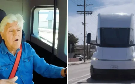 Tesla Semi as 2025 approaches: what Jay Leno’s drive signals for freight