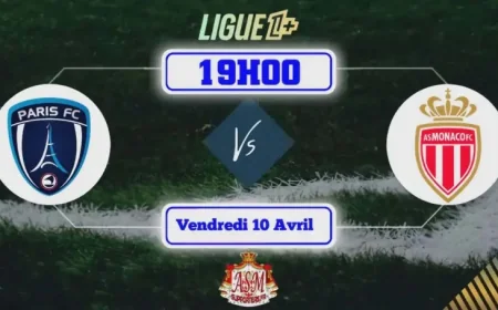 Monaco Faces Paris FC as 4-3-3 Lineup Sets Up a Crucial Ligue 1 Night