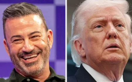 Jimmy Kimmel Celebrates With UCLA Champions in Viral Moment